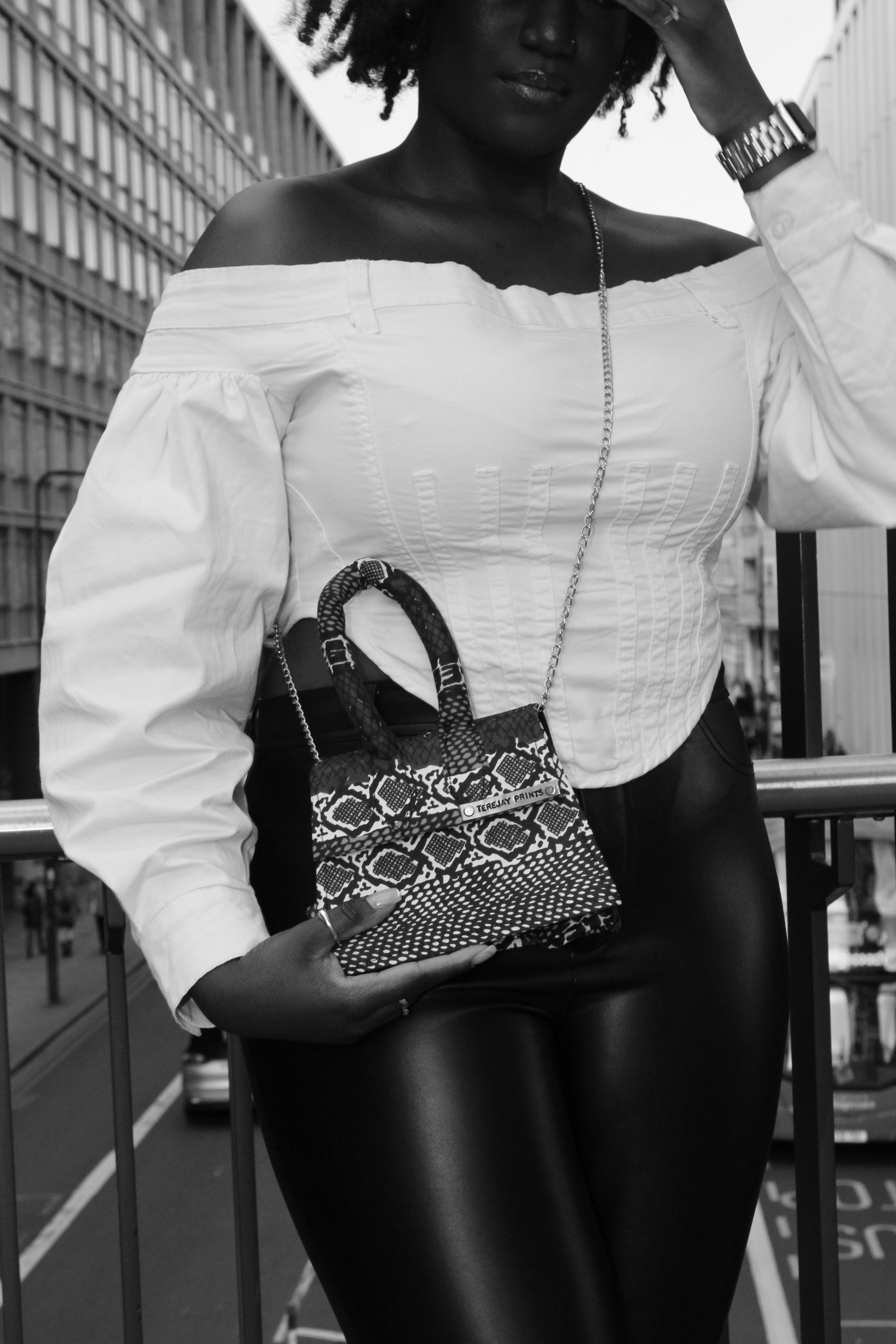 African Print Mini Bag hand crafted with elegance